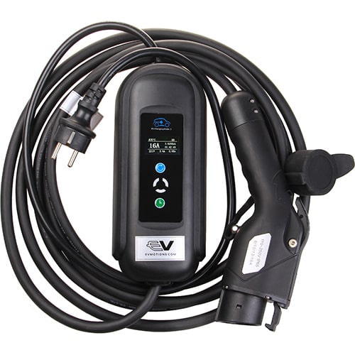 1-EV EVSE Type1 (max. 16A) Câble de recharge véhicule électrique