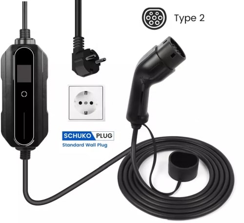 5-EVMOTIONS Sigma EVSE Type2 (max. 16A) Câble de recharge véhicule électrique